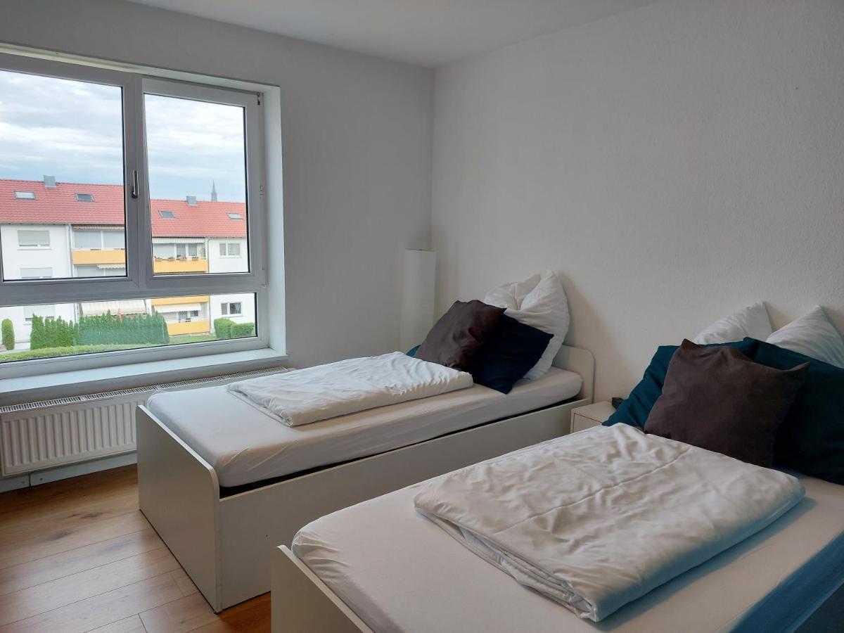 Rooftop Apartments - Doppelzimmer In Gemeinschaftsunterkunft Улм Екстериор снимка